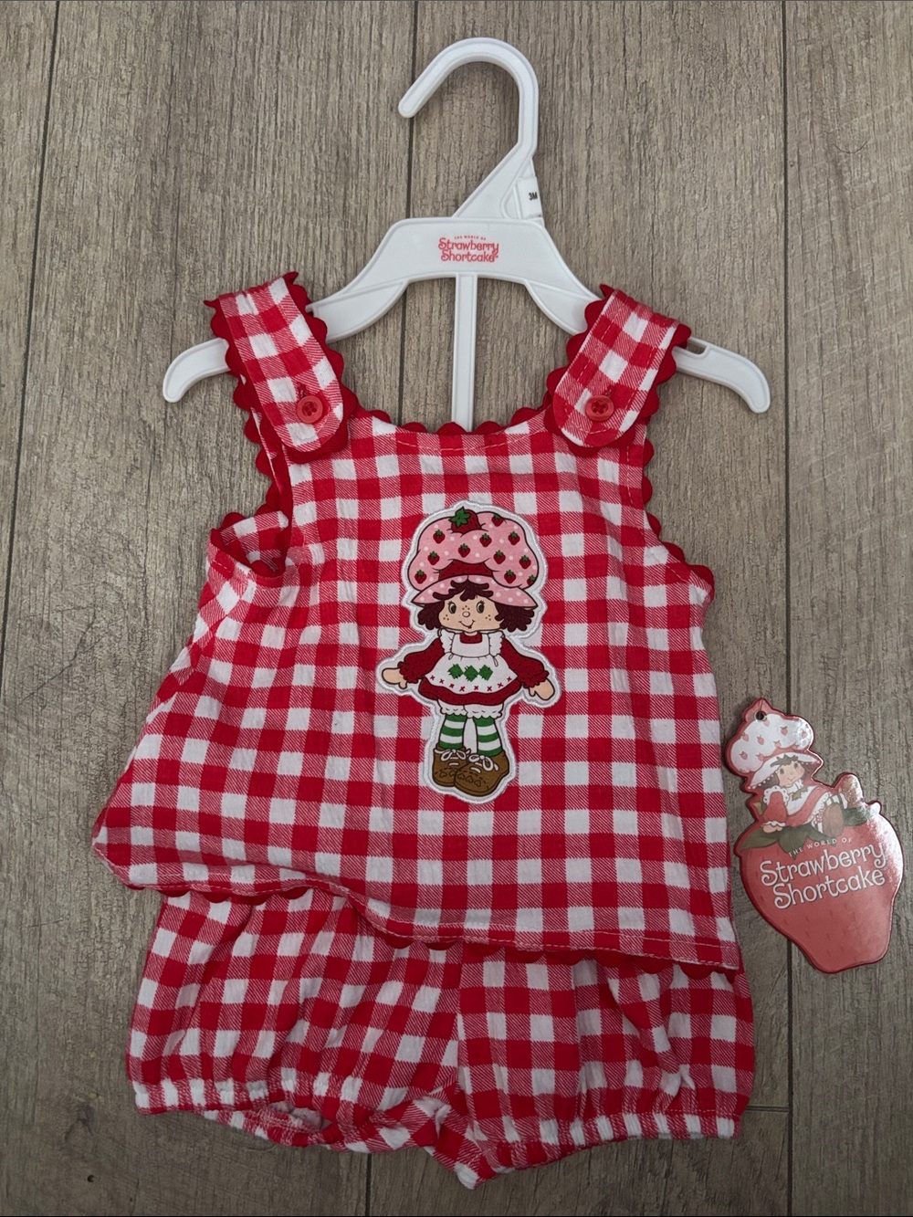Strawberry Shortcake Baby Outfit